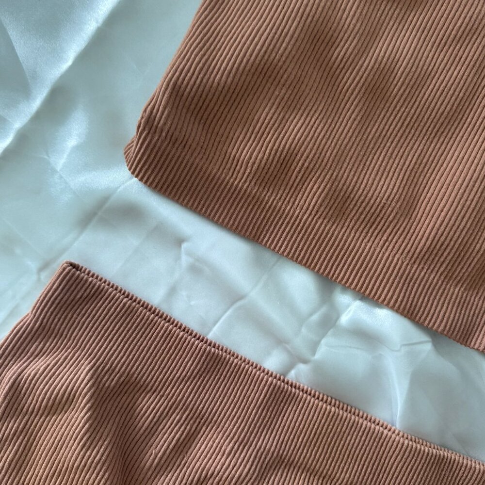 Zara Basic Two-Piece Ribbed Set - image 3